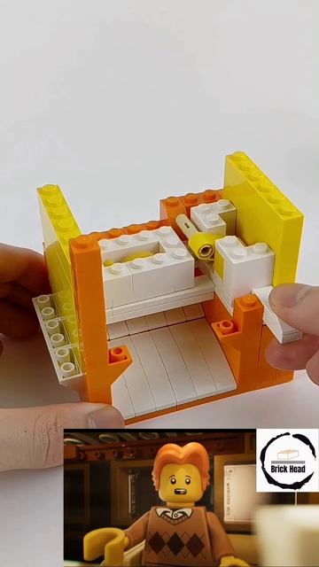 Делаем из конструктора LEGO Золотую рыбку