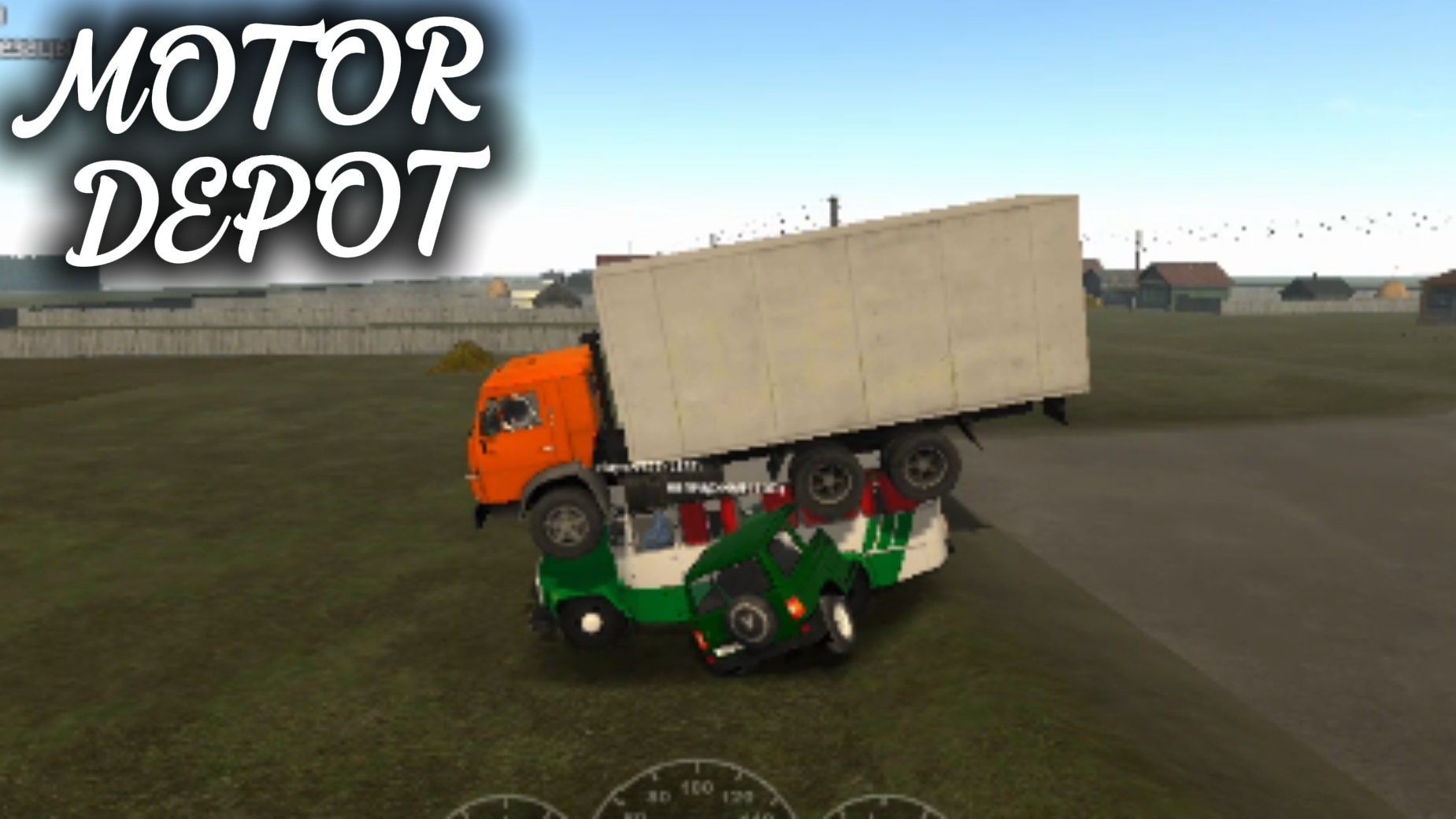 MOTOR DEPOT / РАБОТАЮ НА КАМАЗ-53212  ( мобильные игры )