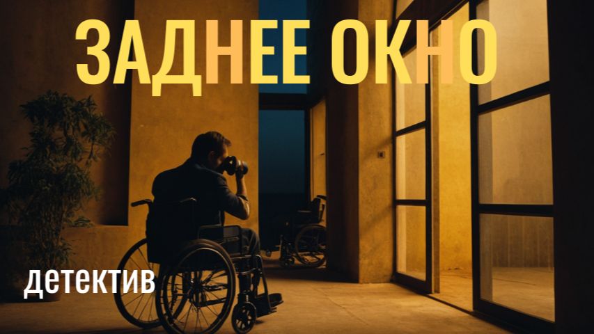 Аудиокнига ЗАДНЕЕ ОКНО детектив