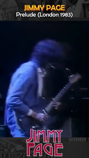 JIMMY PAGE - Prelude (Live 1983) #jimmypage #ledzeppelin #classicrock #viral