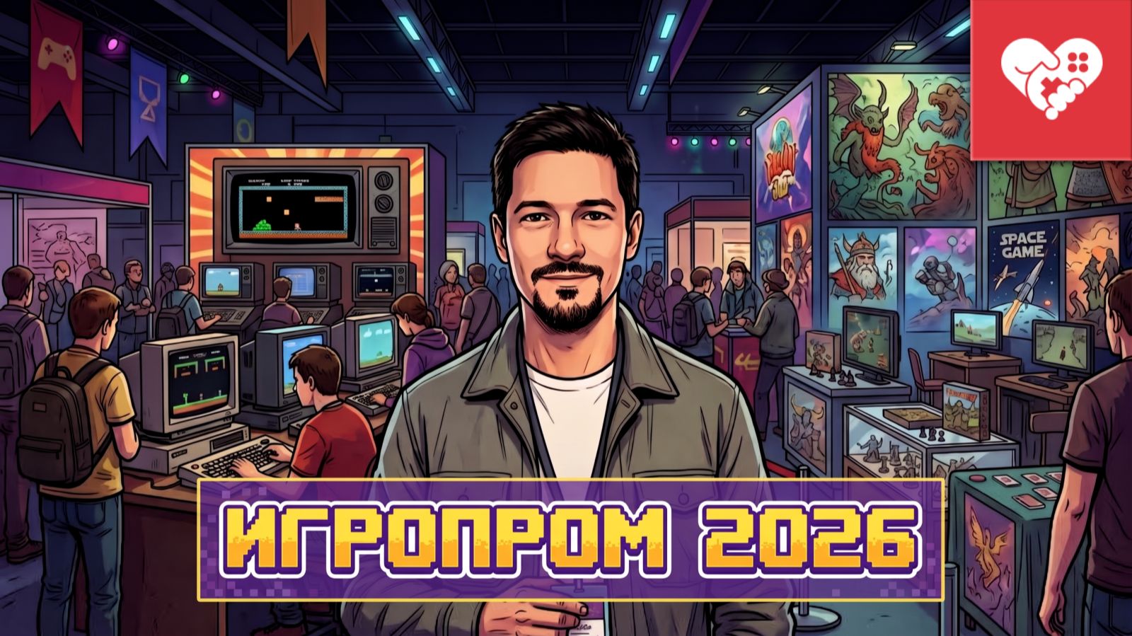 Посетили выставку видеоигр ИГРОПРОМ. WELOVEGAMES