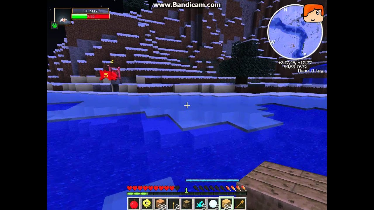 LP. По миру Minecraft 2 Уже меч фроста!