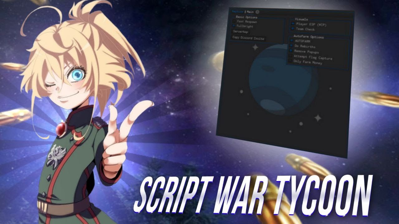 ROBLOX SCRIPT FOR WAR TYCOON  AUTO FARM  Delta X  Arceus X