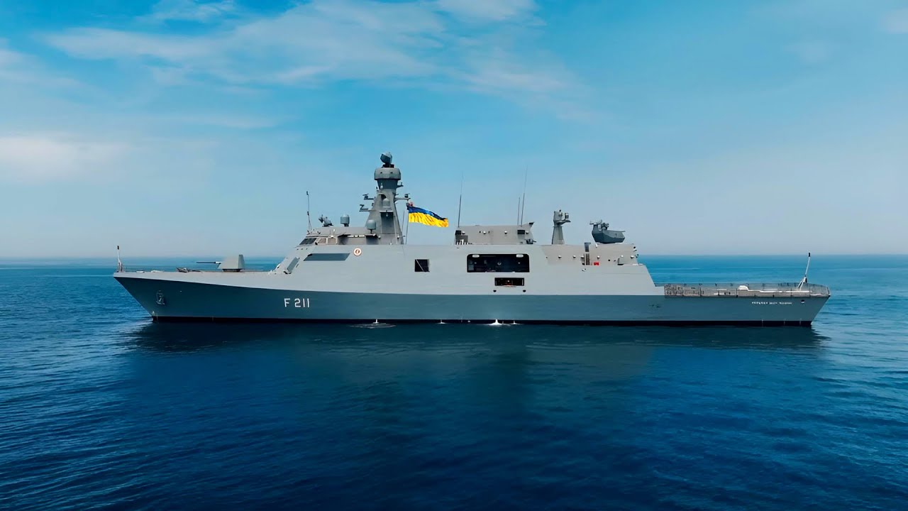 Корвет Гетьман Іван Мазепа принял украинских курсантов на практику  ВМС України