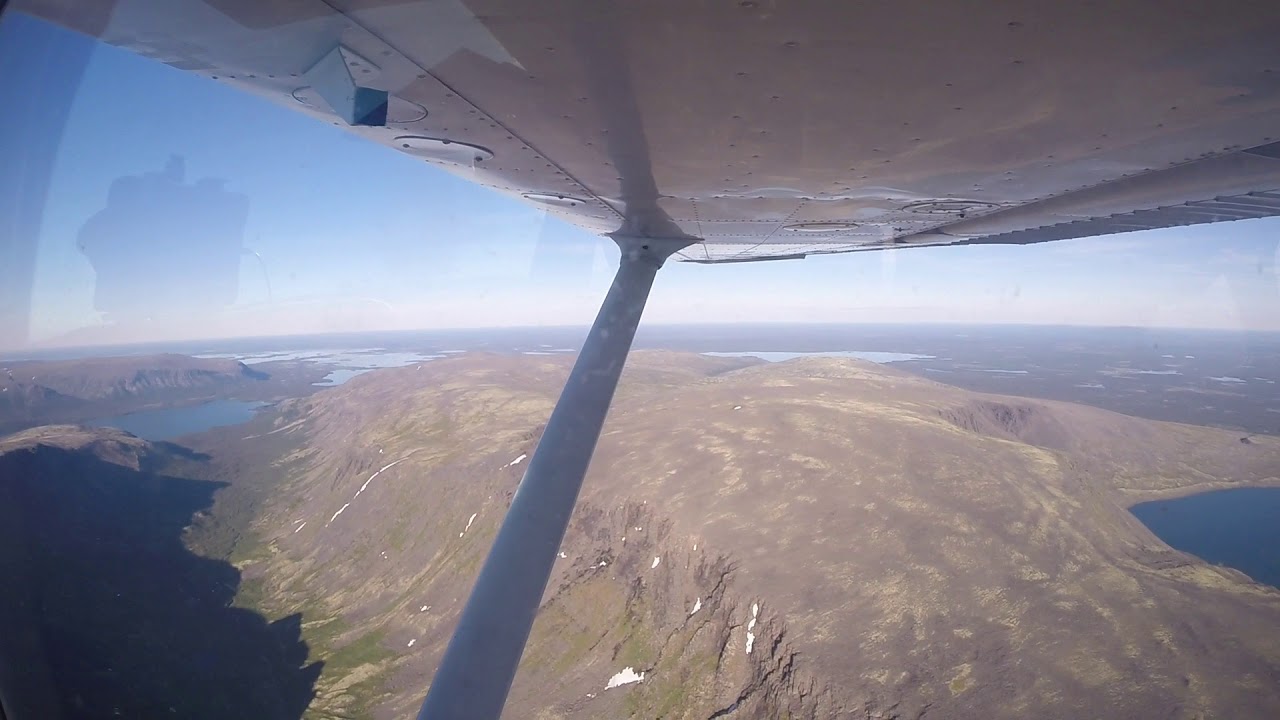 Мурманск  полет на самолете Cessna