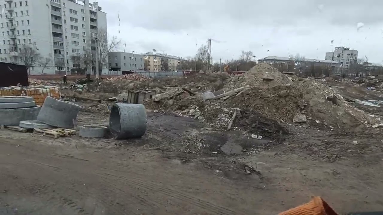 Работа по месту, перевожу плиты