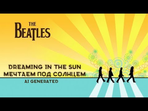 The Beatles - Dreaming in the sun : Learn English with music English and Russian lyrics