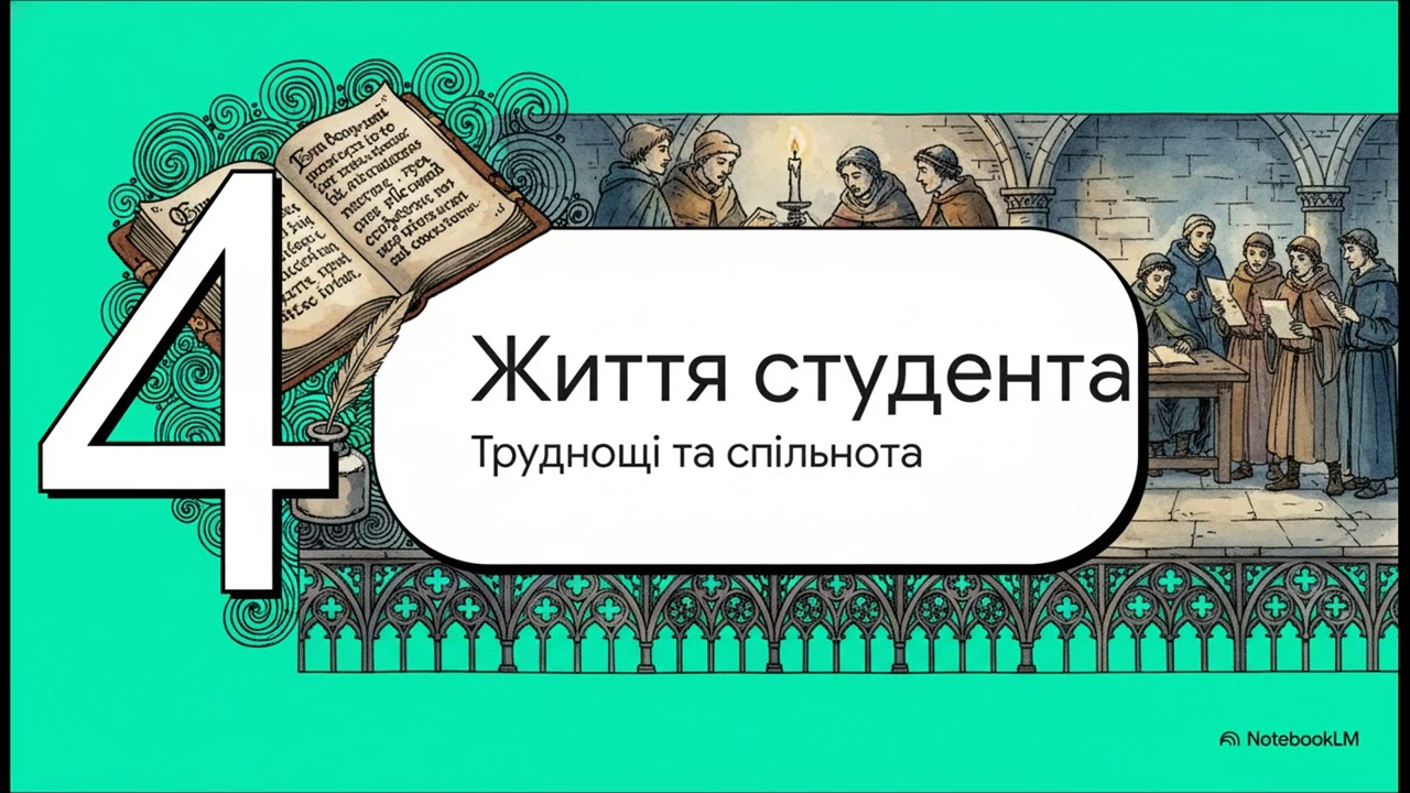 Середньовічні школи та університети. Життя середньовічного студента. Всесвітня історія 7 клас