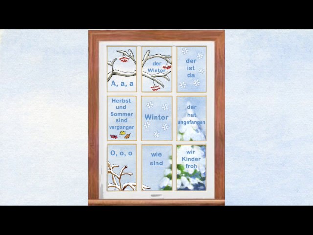 Angela Gergel. Deutsch Für Kinder. Der Winter Ist Da