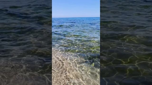 🇧🇬 Спокойное Чёрное море с прозрачной водой 🌊🌊🌊🌊 20.09.2026