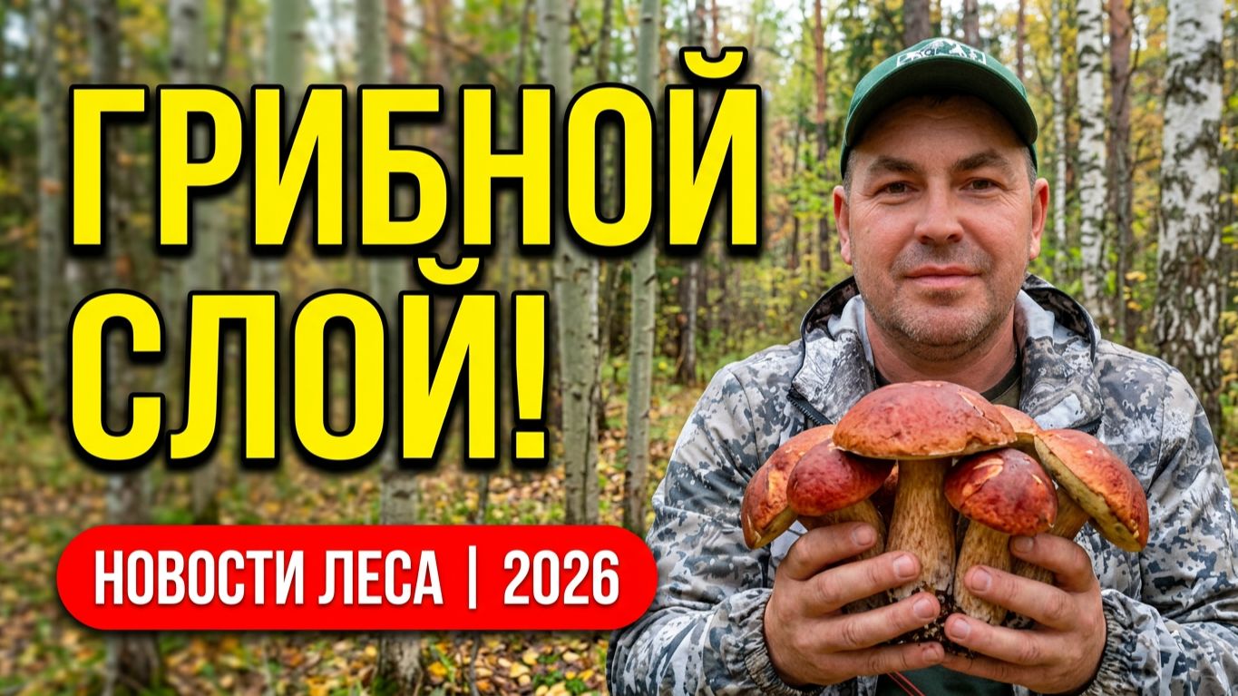 ГРИБЫ ПОДОСИНОВИКИ ПОШЛИ В ПОДМОСКОВЬЕ | НОВОСТИ ИЗ ЛЕСА | КОНЕЦ СЕНТЯБРЯ 2026