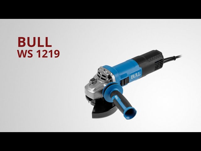 BULL WS 1219 Одноручная углошлифмашина