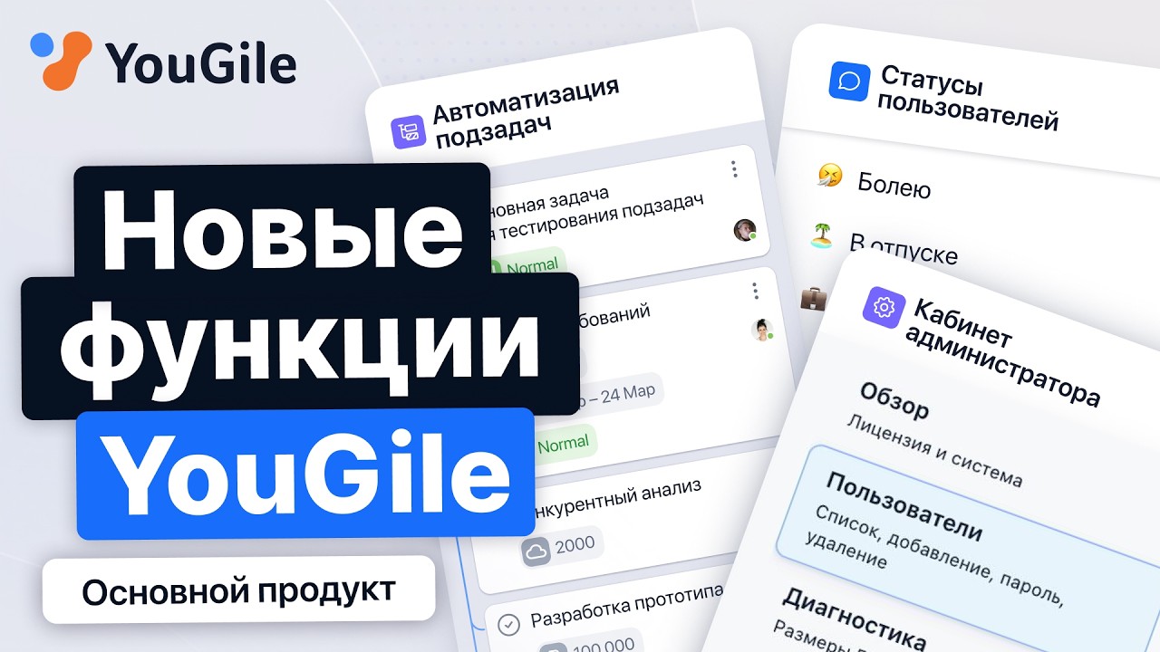 Новые функции YouGile: планы развития основного продукта