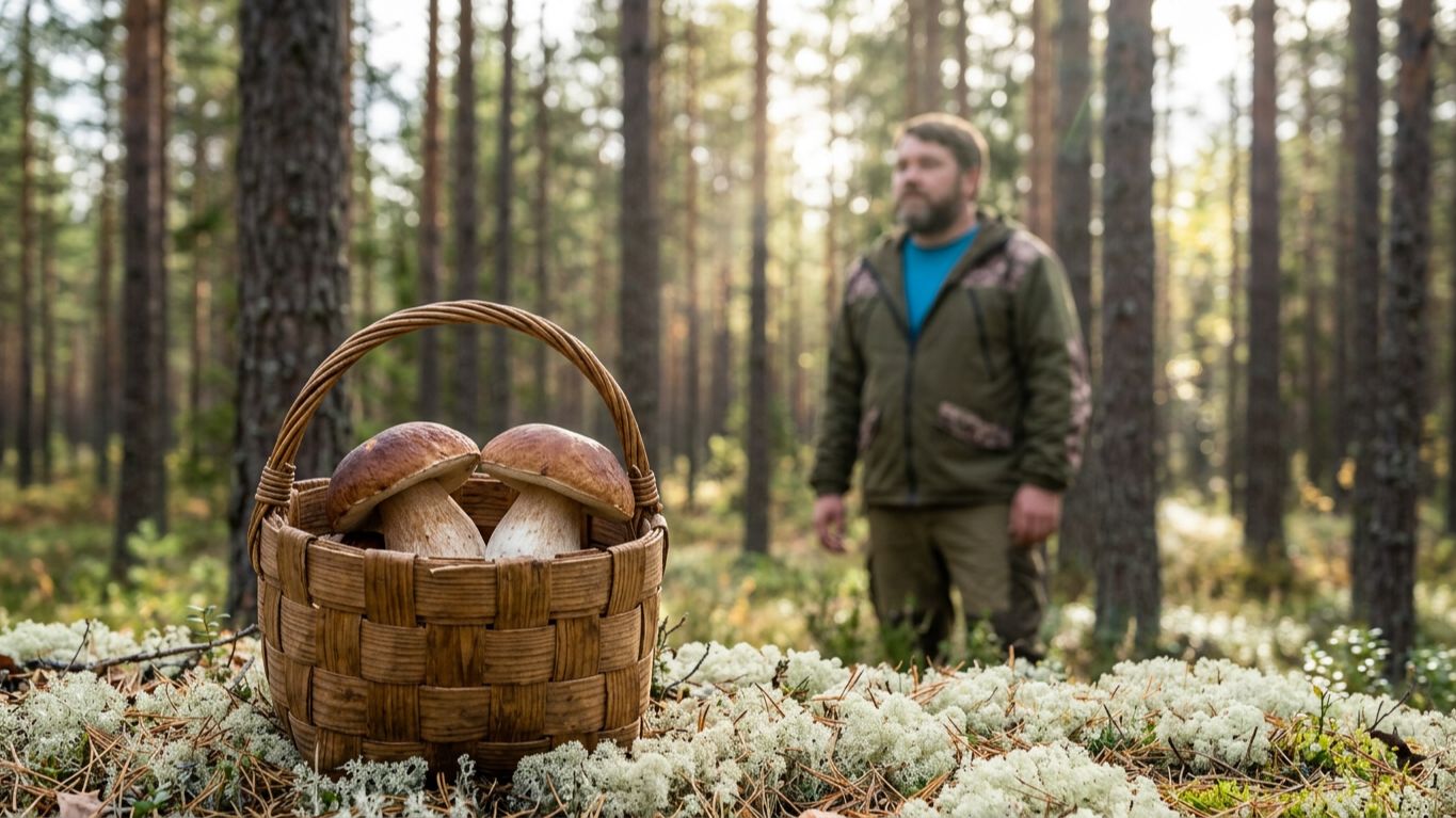 А грибов все меньше...