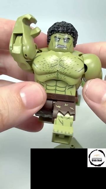 LEGO Человек-паук Новый день Халк Зеленый шрам Неофициальные фигурки Lego AF368 AF369 #Шортс