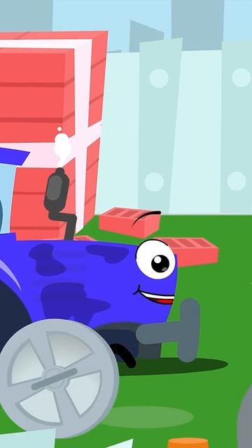 Трактор в ловушке! Монстр Трак и Эвакуатор #carcartoon #cars #carsforkids #carss