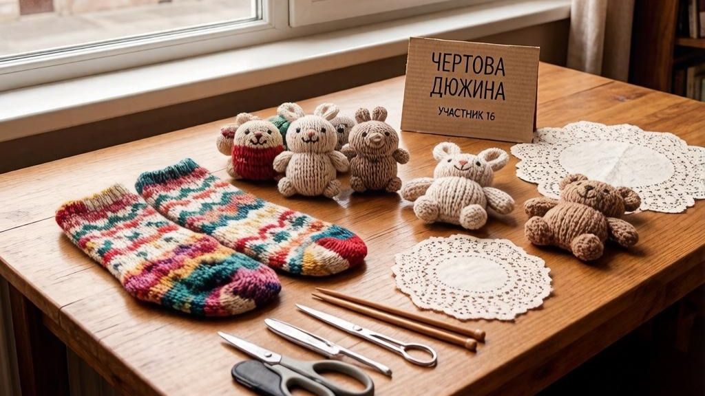#извяжу_13 Мини влог/ Отчет в марафоне 