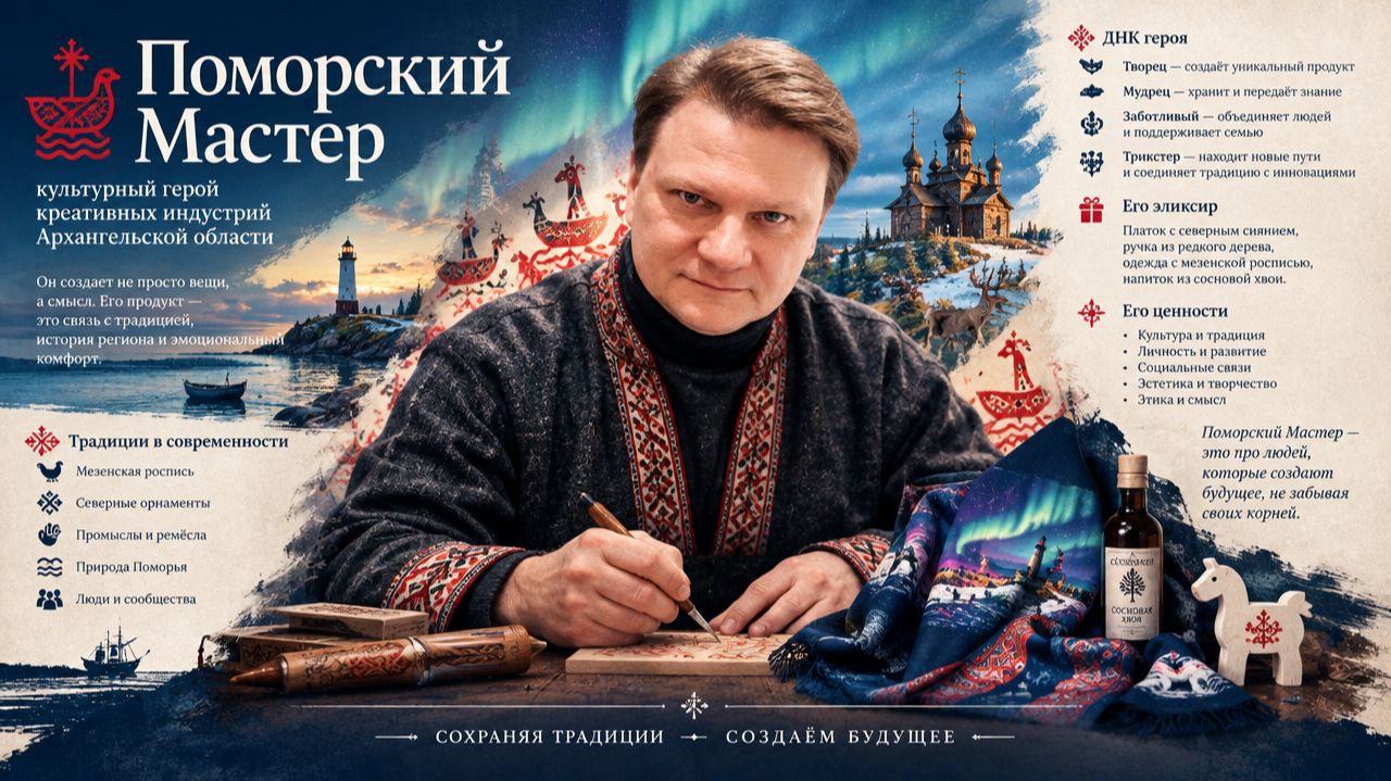 Герой креативных индустрий Архангельской области