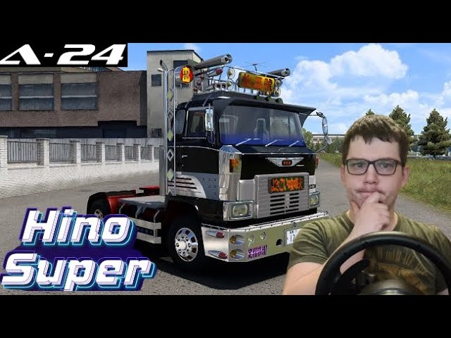 Hino Super Dolphin v3.4 для Euro Truck Simulator 2 1.46.x