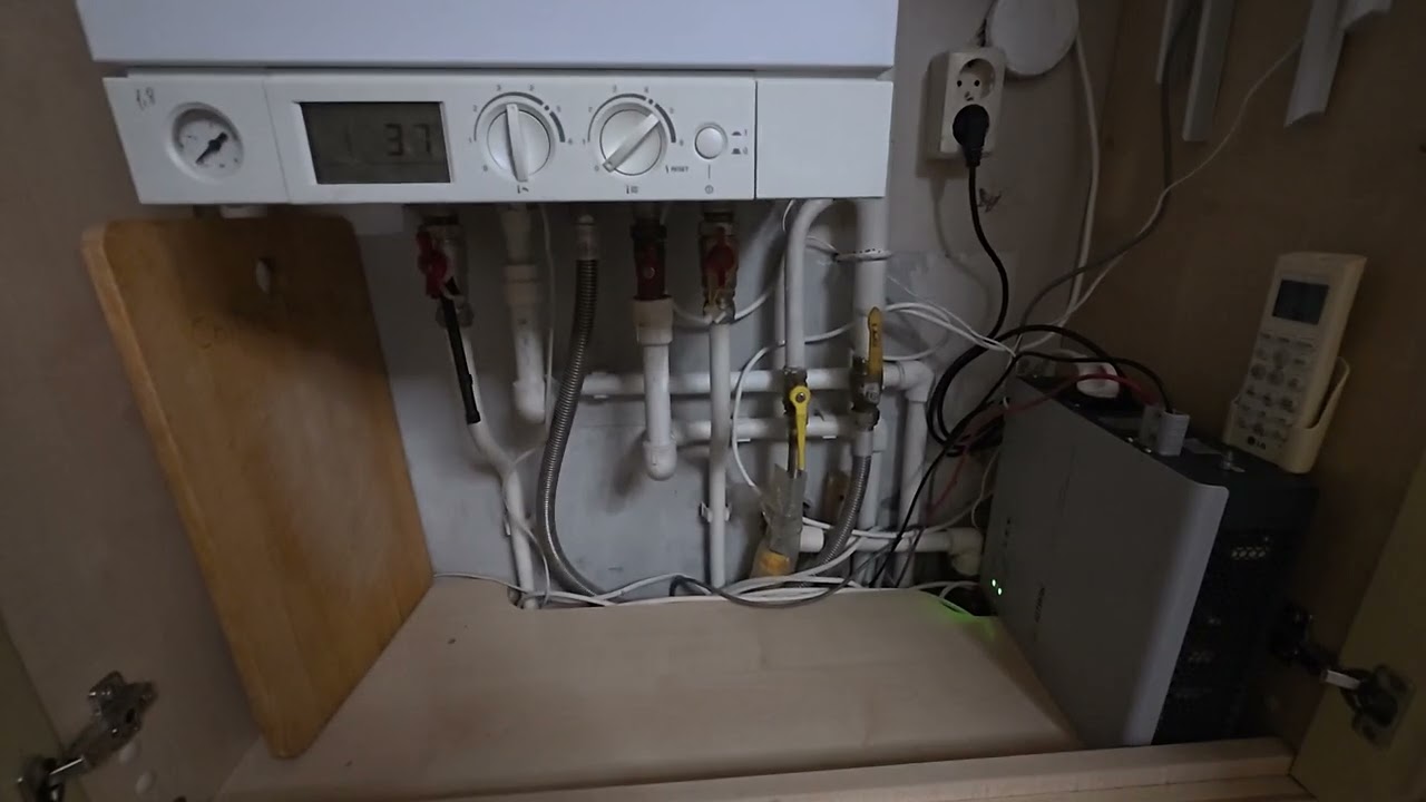 Газовый котел работает без внешнего электроснабжения.