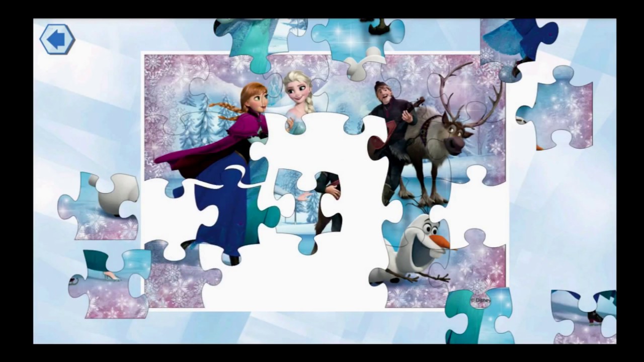 Puzzle App Frozen (Игра Пазлы Холодное Сердце)