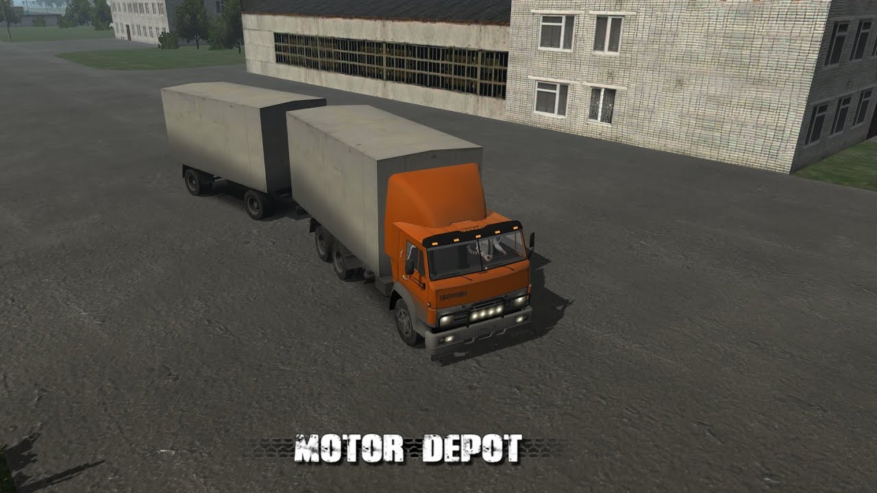 Motor Depot Работаю На Камазе 53212 двойной прицеп:продукты лесовоз.