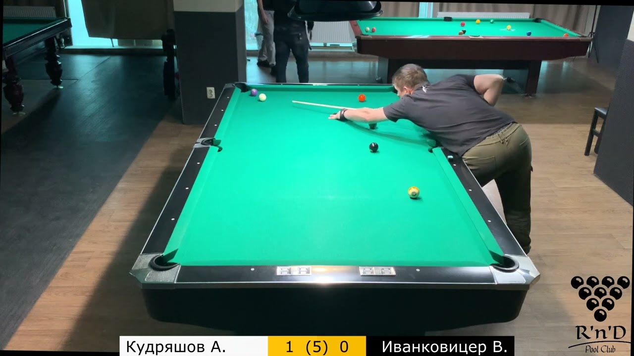Кудряшов А.  Иванковицер В. 9. 12.01.2025. RollnDraw Pool Club