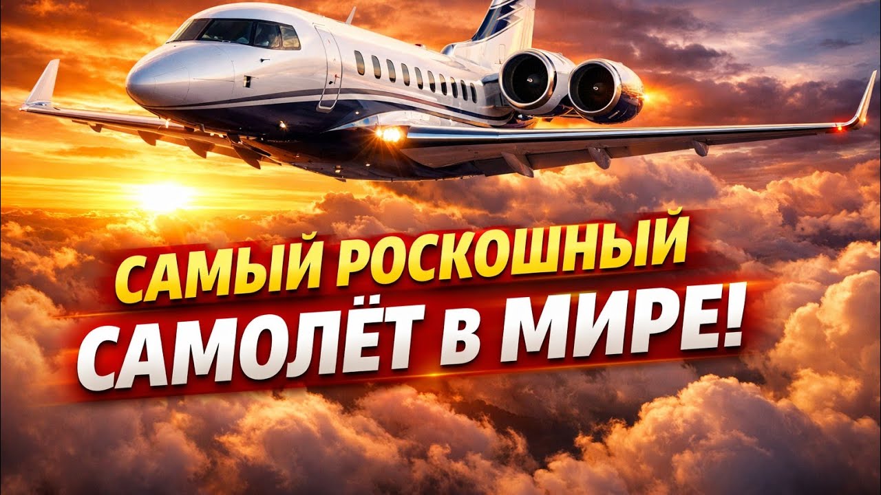 САМЫЙ РОСКОШНЫЙ БИЗНЕС-ДЖЕТ В МИРЕ! Falcon 10X ШОКИРУЕТ ВСЕХ!