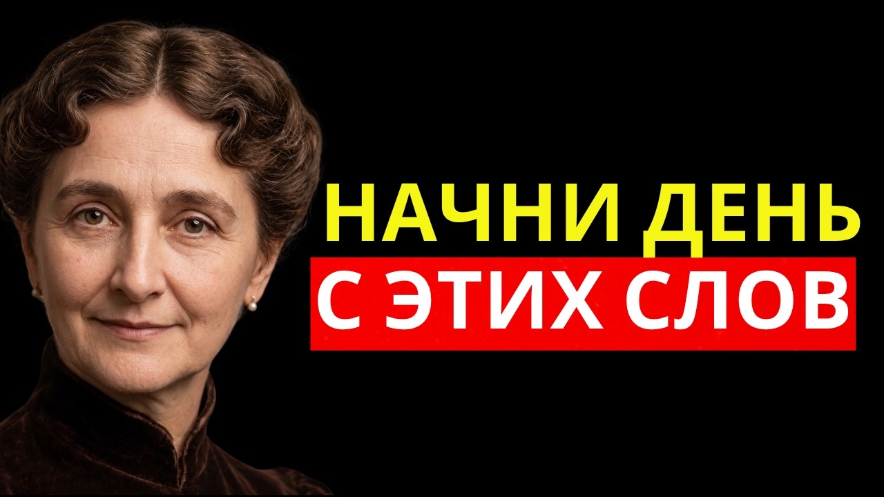 Я говорил ЭТО каждое утро  и жизнь изменилась  Флоренс Сковел Шинн