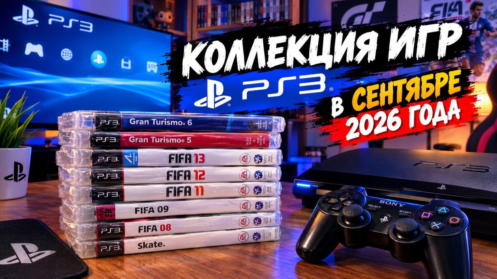 Моя Коллекция Игр На PS3 Сентябрь 2026