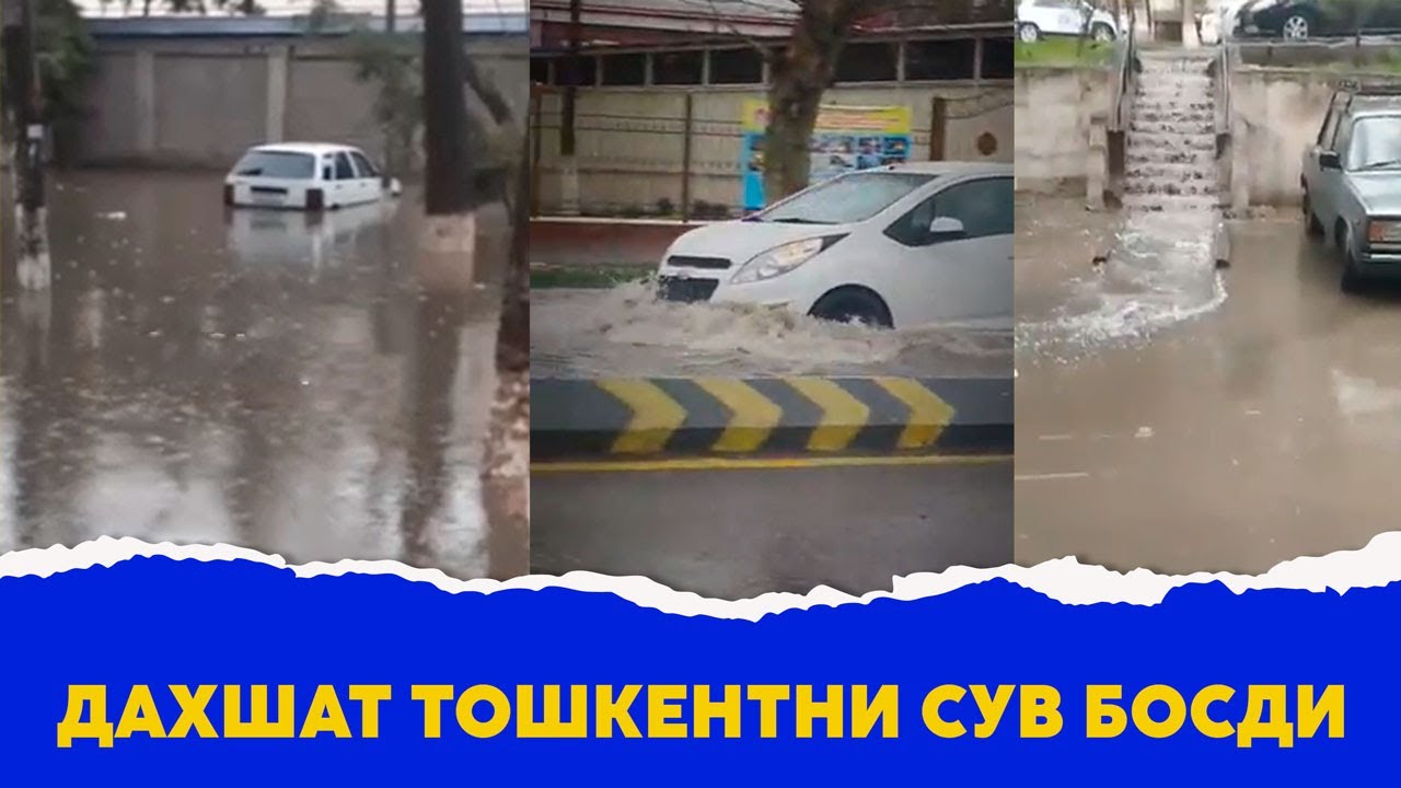 Дахшат Тошкентни сув босди