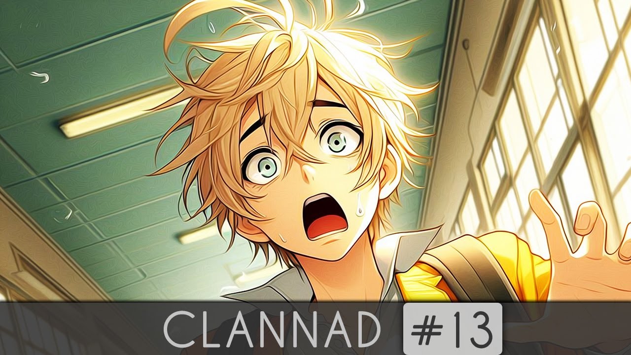 Clannad 13  Новый рекорд  Рут Томоё Сакагами  Часть 3