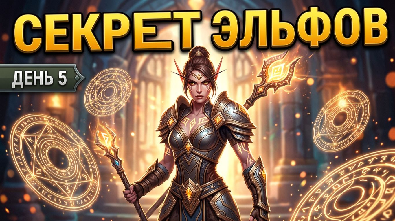 WoW Forever. Бета. День 5. Наши эльфы, не такие как другие эльфы.