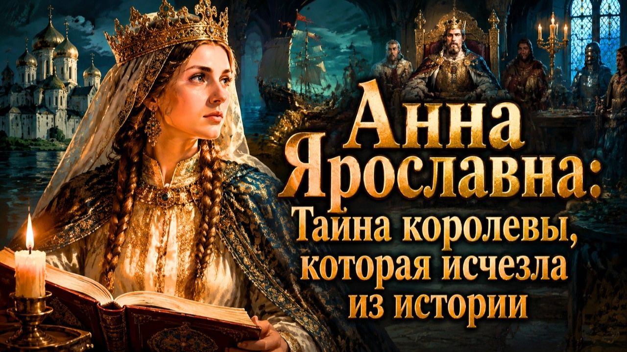 Она ШОКИРОВАЛА всю Европу и... ИСЧЕЗЛА! Куда пропала Анна Ярославна? 😱