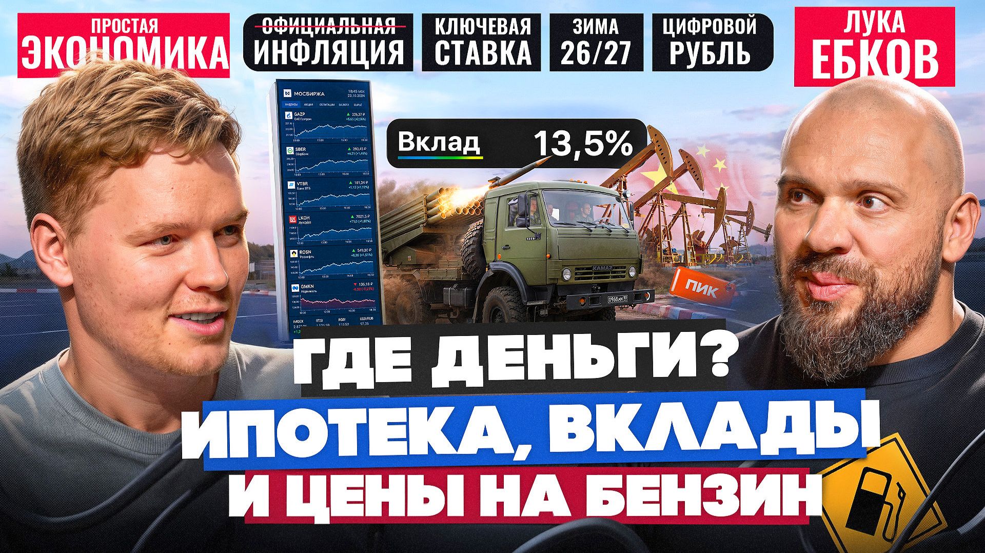 Почему растут цены и когда это закончится? Николай Мячин о реальной инфляции, топливе, Китае и СВО