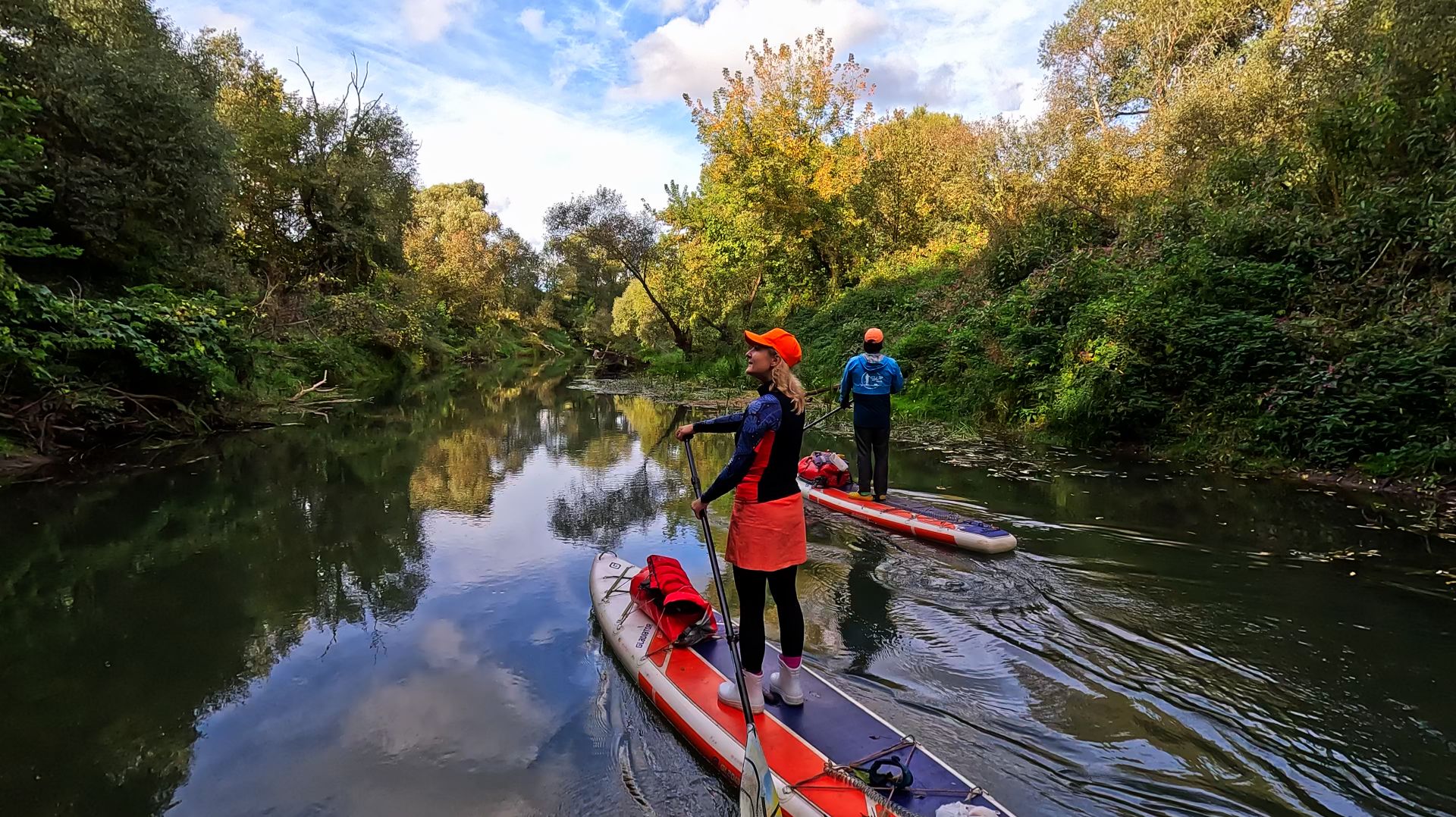 река Беспута первая наша SUP прогулка 19092026