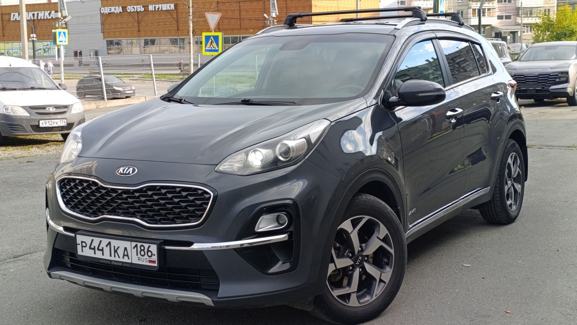 Обзор автомобиля KIA SPORTAGE год 2019