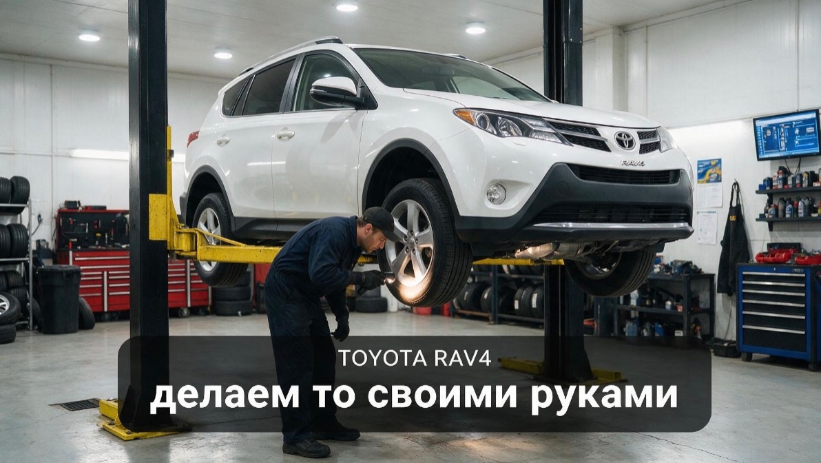 День ТО: привожу Toyota RAV4 в порядок
