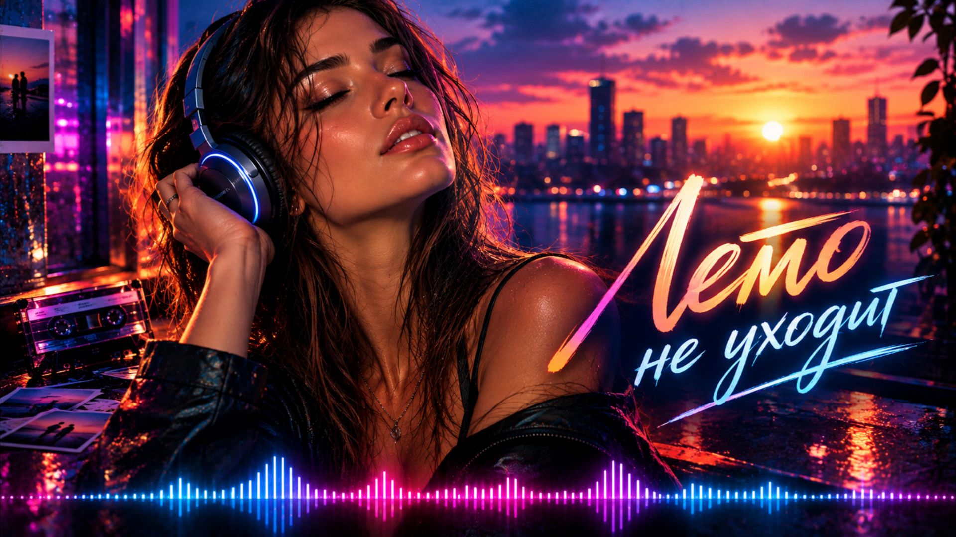 Лето не уходит — атмосферная песня | Женский вокал | Synthwave / Retro Pop