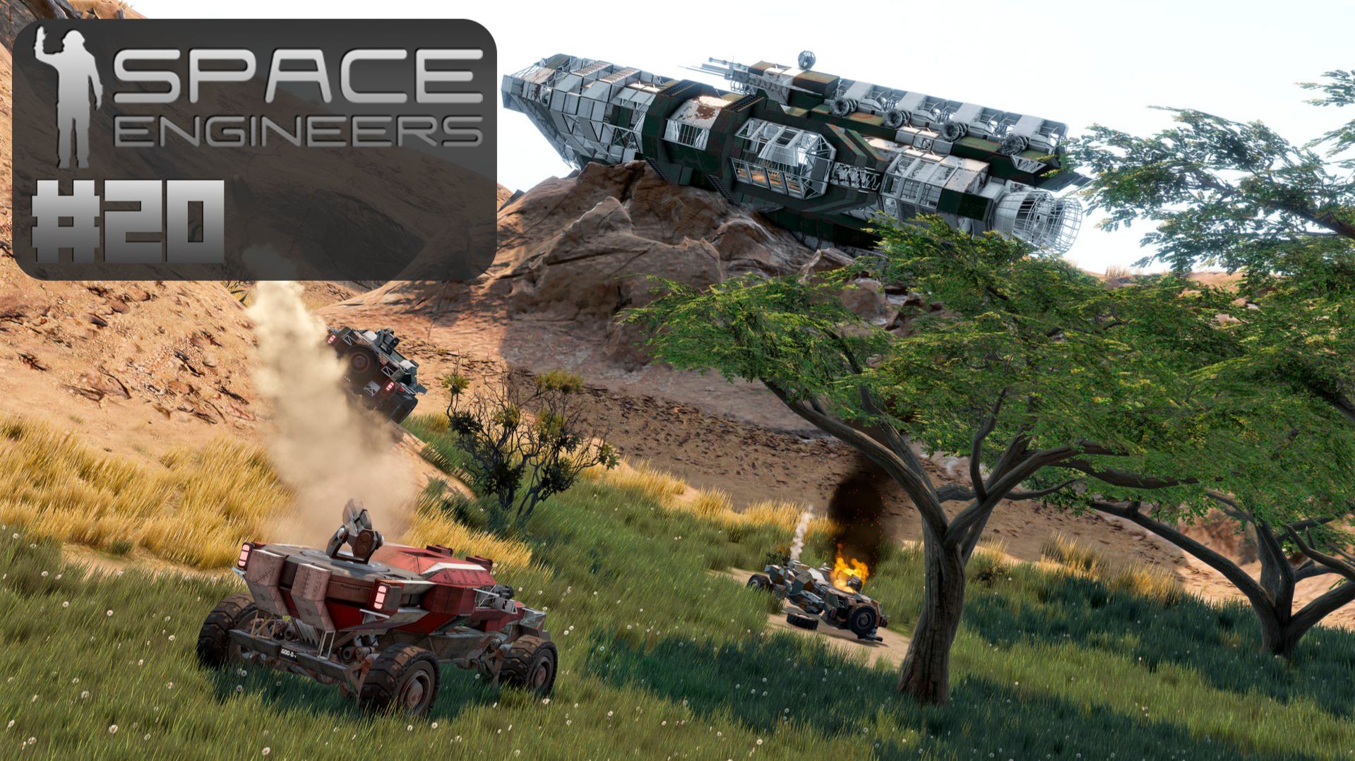Space Engineers. Новая территория под ферму. #20