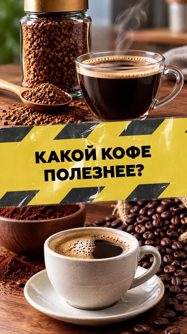 Растворимый Vs цельнозерновой: какой кофе лучше
