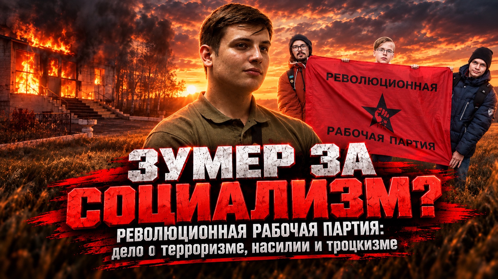 ДМИТРИЙ ЛЕСКОВ: троцкизм, терроризм и насилие - что такое РРП и почему они сотрудничают с КПРФ?