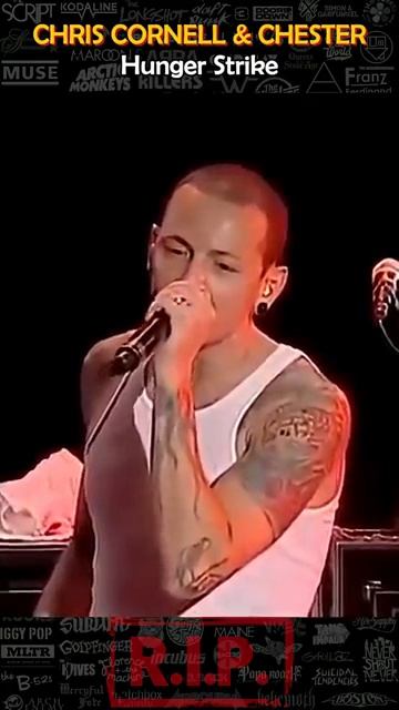 CHRIS CORNELL & CHESTER - Hunger Strike #chriscornell #chesterbennington #altern