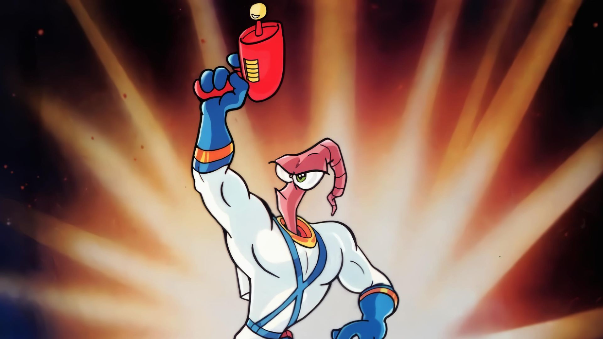 Червяк Джим Earthworm Jim заставка