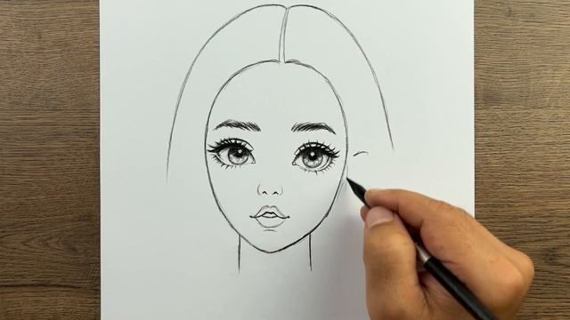 Как нарисовать красивую девушку карандашом — пошаговое руководство для начинающих