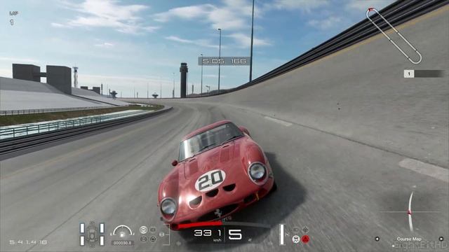 Gran Turismo Sport - Ferrari 250 GTO CN.3729GT 1962 - 343 Km/h Top Speed