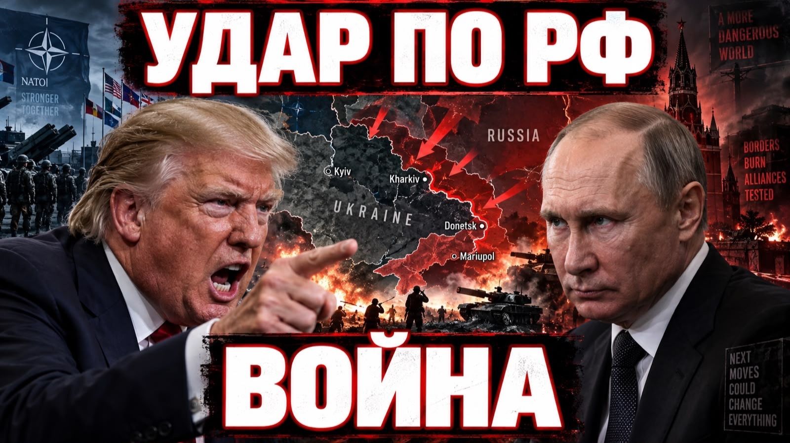 США ОБЪЯВИЛИ НАМ ВОЙНУ! ТРАМП НАПАЛ НА РОССИЮ! ВОЙНА ПРОТИВ АМЕРИКИ И НАТО!