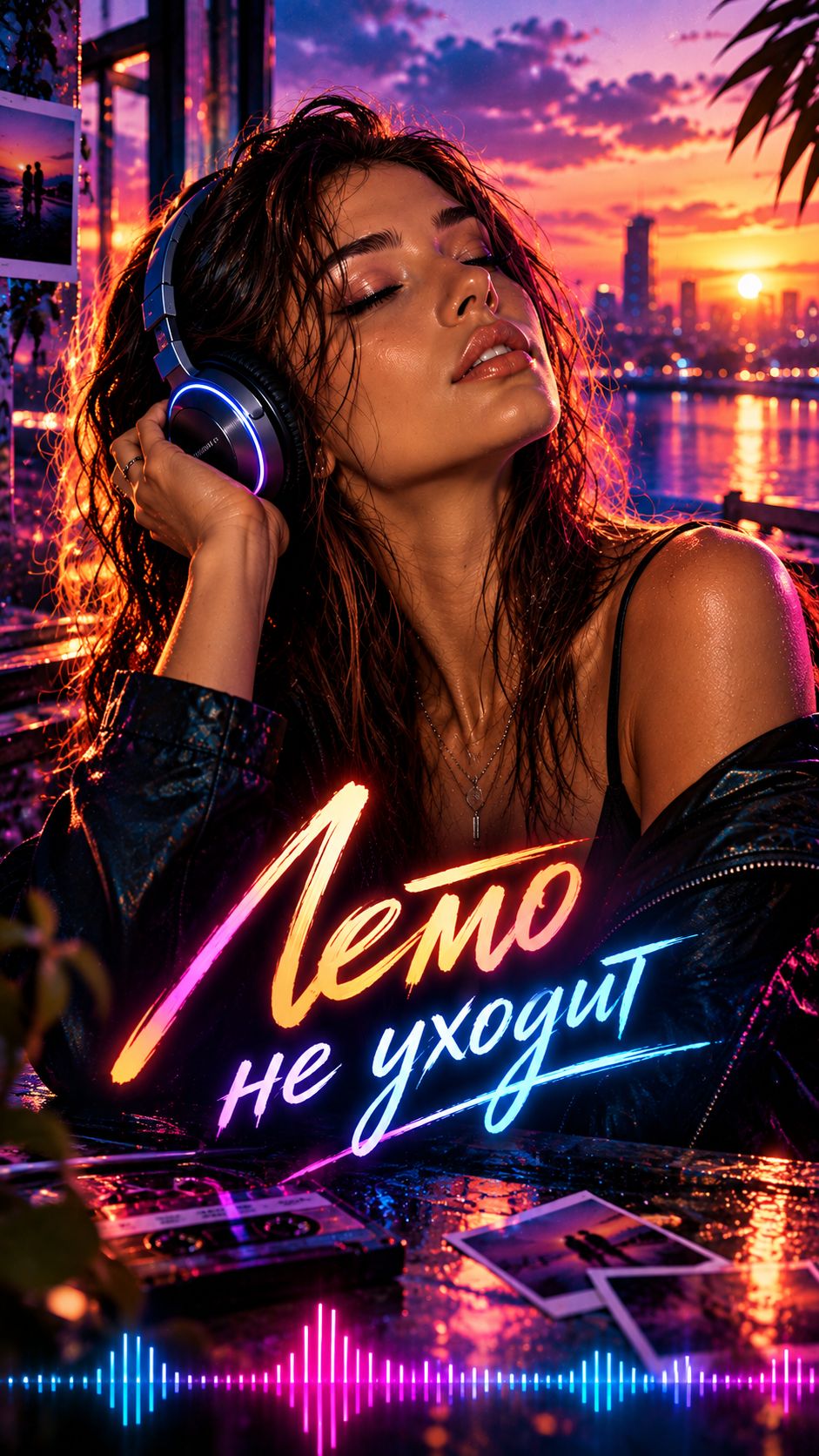 Лето не уходит — атмосферная песня | Женский вокал | Synthwave / Retro Pop