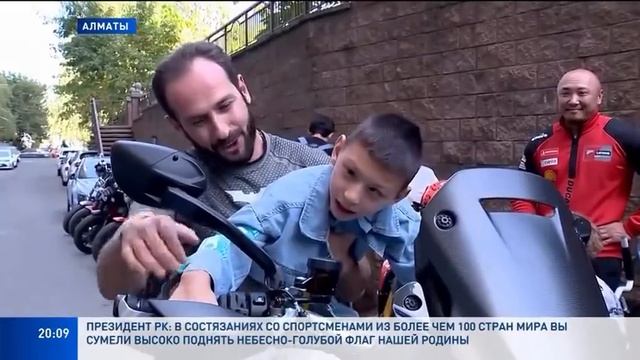 Алма-Атинские байкеры растрогали казахстанцев