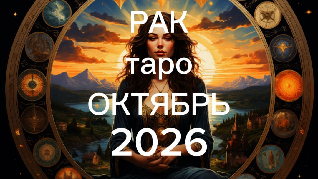 РАК таро-прогноз на ОКТЯБРЬ 2026 от Марии Тихоновой